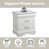 ACME Louis Philippe White Nightstand Model 23833