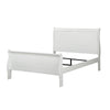 ACME Louis Philippe White Twin Bed Model 23845T