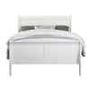 ACME Louis Philippe White Twin Bed Model 23845T