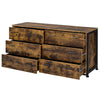 ACME Juvanth Rustic Oak & Black Dresser Model 24265
