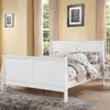 ACME Louis Philippe III White Queen Bed Model 24500Q