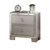 ACME Voeville II Platinum Nightstand Model 24843