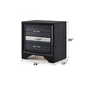 ACME Naima Black Nightstand Model 25903