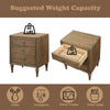 ACME Inverness (Parker) Reclaimed Oak Nightstand Model 26093
