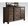ACME Baudouin Weathered Oak Dresser Model 26115