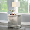 ACME Louis Philippe III Platinum Nightstand Model 26703
