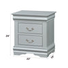 ACME Louis Philippe III Platinum Nightstand Model 26703