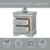 ACME Louis Philippe III Platinum Nightstand Model 26703