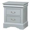 ACME Louis Philippe Platinum Nightstand Model 26733