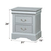 ACME Louis Philippe Platinum Nightstand Model 26733