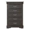 ACME Louis Philippe Dark Gray Chest Model 26796