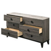 ACME Avantika Engineered Stone & Rustic Gray Oak Dresser Model 27675