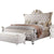 ACME Picardy Fabric & Antique Pearl California King Bed Model 27874CK