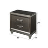ACME Sadie Dark Champagne Nightstand Model 27943
