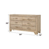 ACME Miquell Natural Dresser Model 28045