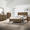 ACME Miquell Oak Queen Bed Model 28050Q