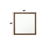 ACME Miquell Oak Mirror Model 28054