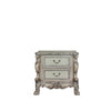 ACME Dresden Vintage Bone White Nightstand Model 28173