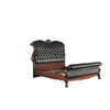 ACME Dresden Synthetic Leather & Cherry Oak Queen Bed Model 28230Q