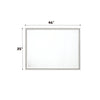 ACME Haiden White Mirror Model 28454