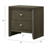 ACME Ilana Gray Nightstand Model 28473