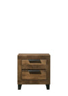 ACME Morales Rustic Oak Nightstand Model 28593