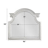 ACME Florian Antique White Mirror Model 28724