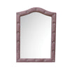 ACME Reggie Pink Fabric Mirror Model 30824