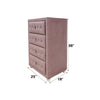 ACME Reggie Pink Fabric Chest Model 30826