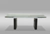 Lisbon Modern Glas Extendable Dining Table Model VGGU-328L-B