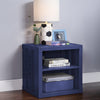 ACME Cargo Blue Nightstand with USB Port Model 35937