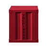 ACME Cargo Red Nightstand with USB Port Model 35951