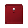 ACME Cargo Red Nightstand with USB Port Model 35951