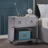ACME Orchest Gray Nightstand Model 36128