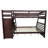ACME Jason (Storage) Espresso Bunk Bed(Twin | Full)with Trundle (Full) & Storage Model 37015
