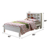 ACME Yara White Twin Bed Model 37058T