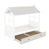ACME Tree House II Weathered White & Washed Gray Trundle TwinModel 37173