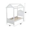 ACME Rapunzel White Full Bed Model 37345F
