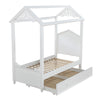 ACME Rapunzel White Trundle TwinModel 37348