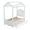 ACME Rapunzel White Twin Bed Model 37350T