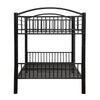 ACME Cayelynn Black Bunk Bed (F/F) Model 37390BK