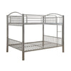 ACME Cayelynn Silver Bunk Bed (F/F) Model 37390SI