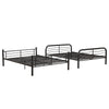 ACME Bristol Gunmetal Bunk Bed (F/F) Model 37435