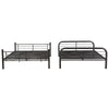ACME Bristol Gunmetal Bunk Bed (F/F) Model 37435