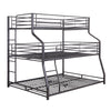 ACME Caius II Gunmetal Triple Bunk Bed (T/F/Q) Model 37450