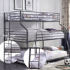 ACME Caius II Gunmetal Triple Bunk Bed (T/F/Q) Model 37450