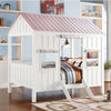 ACME Spring Cottage White & Pink Full Bed Model 37695F