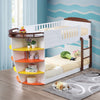 ACME Neptune White & Chocolate Bunk Bed (Twin | Twin)Model 37715