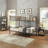 ACME Brantley Sandy Black & Dark BronzeHand BrushedBunk Bed (Q/Q) Model 37720