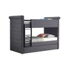 ACME Romana II Gray Fabric Bunk Bed (Twin | Twin)Model 37855
